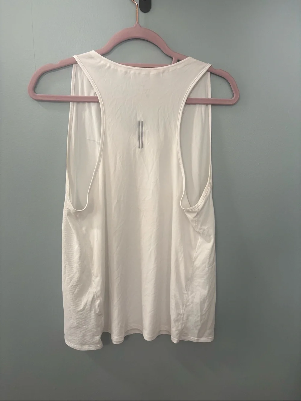 Nike White Women's Dri-FIT Athletic Tank